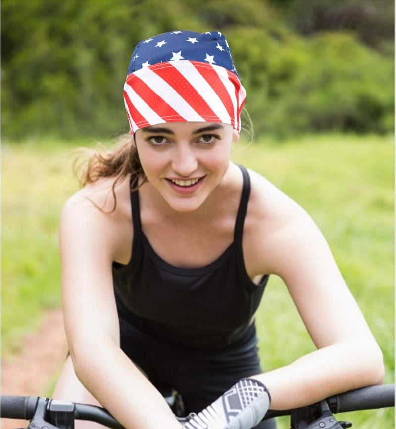 GUIFIER 4 Pack Do Rag/Dew Rag Beanie Cap Hat Chemo Cap Skull Cap for Men and Women - Image 5
